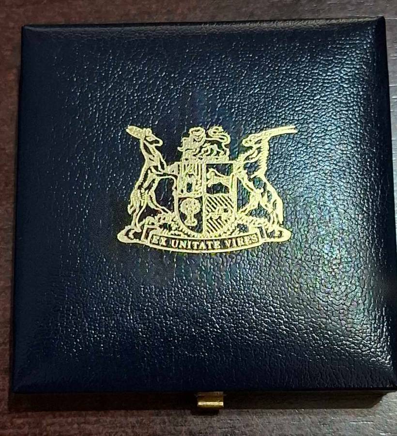 SOUTH AFRICA SILVER 1 RAND 1990