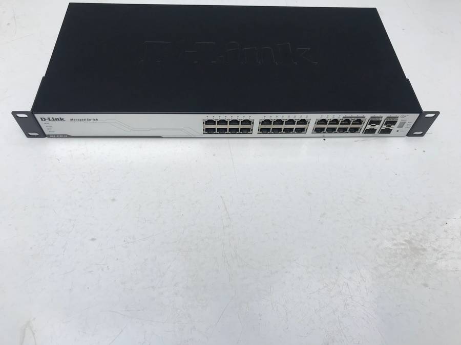 D-Link DGS-3100-24 Managed 24-Port Gigabit Stackable Layer 2 Switch + 4 combo SFP