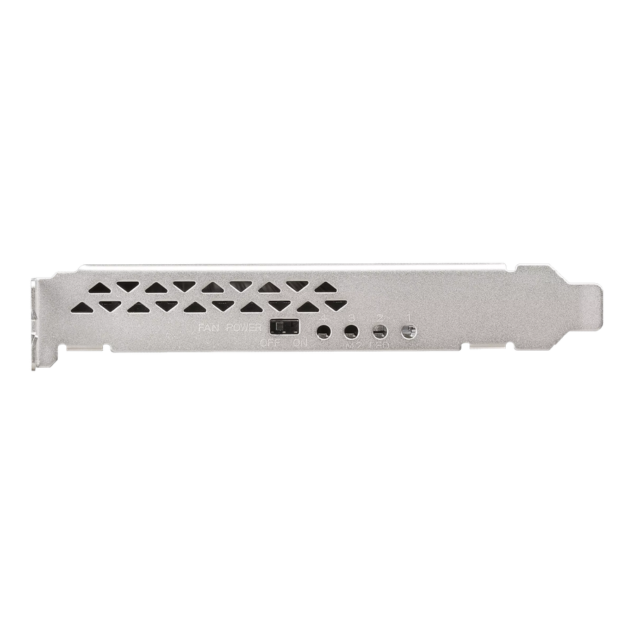 NVMe To PCIe Adapter ASUS Hyper M.2 x16 Gen5 Card 4x M.2 NVMe