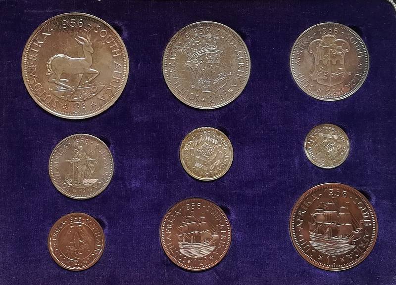 UNION 1956 PROOF SET S A M