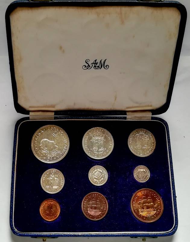 UNION 1957 PROOF SET S A M