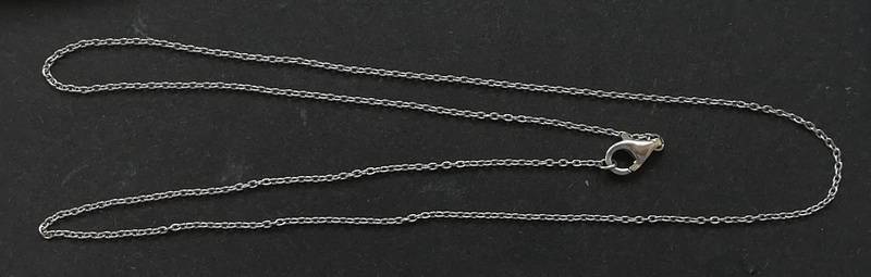 STERLING SILVER CHAIN 440MM 1.5 GRAMS