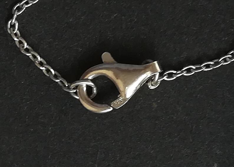 STERLING SILVER CHAIN 440MM 1.5 GRAMS