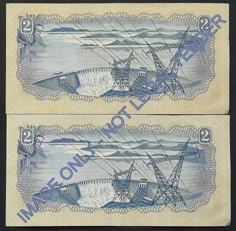 T W DE JONGH 2 RAND 2ND ISSUE *2 NOTES SEQUENCE*