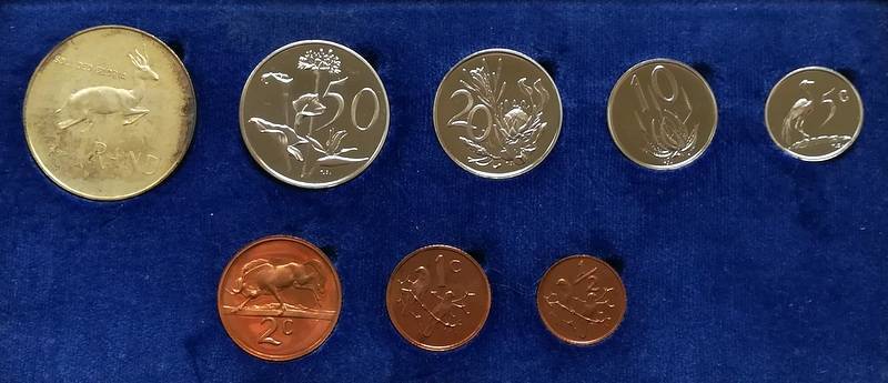 REPUBLIC 1971 PROOF SET S A M