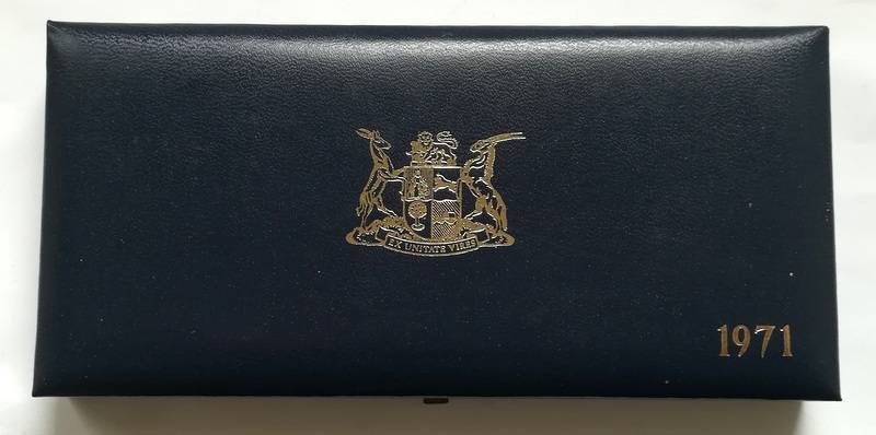 REPUBLIC 1971 PROOF SET S A M