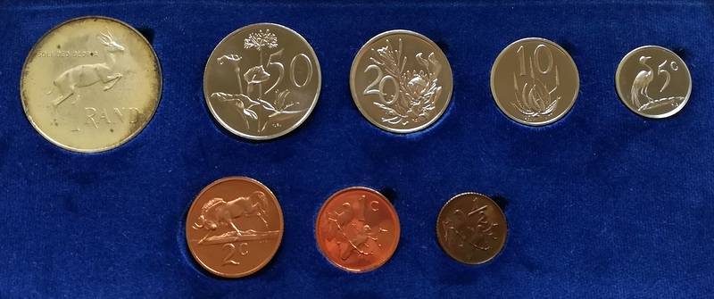 REPUBLIC 1972 PROOF SET S A M