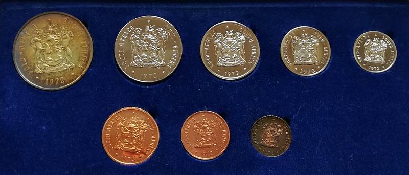 REPUBLIC 1972 PROOF SET S A M