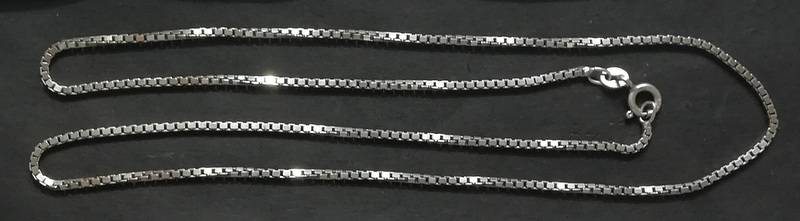 STERLING SILVER CHAIN 510MM 6 GRAMS