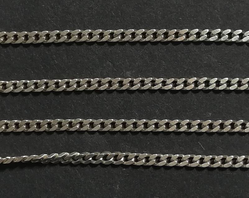 STERLING SILER CHAIN 2 X 620MM 9.9G
