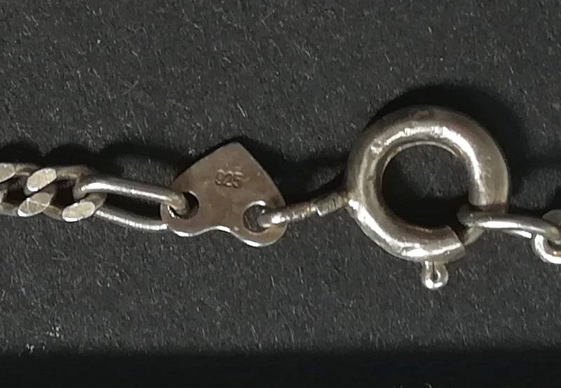 STERLING SILER CHAIN 2 X 620MM 9.9G