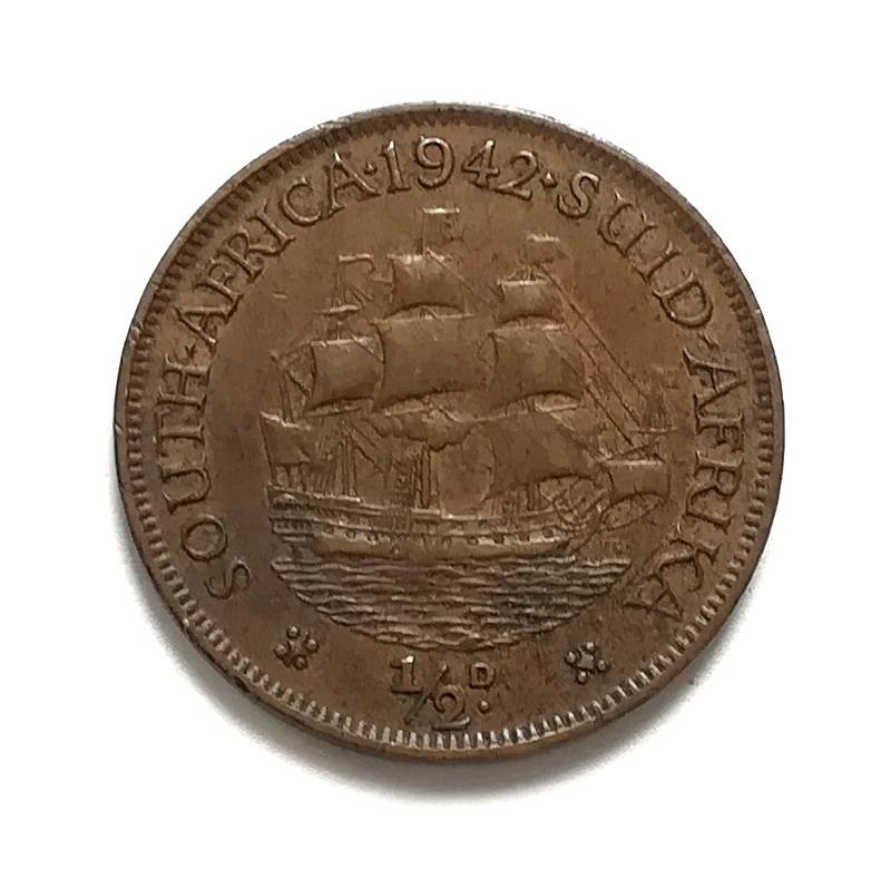 UNION 1942 HALF PENNY