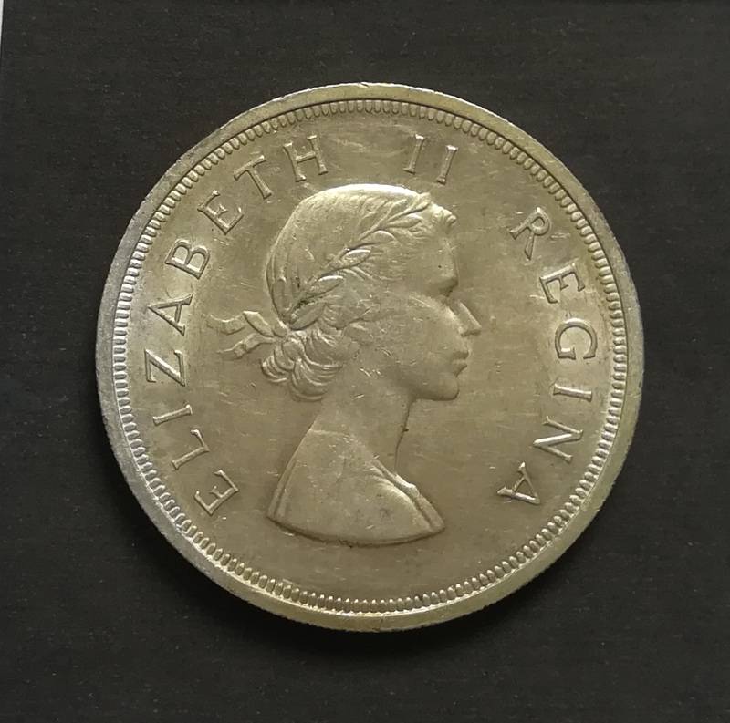 UNION 1959 5 SHILLINGS **RARE**