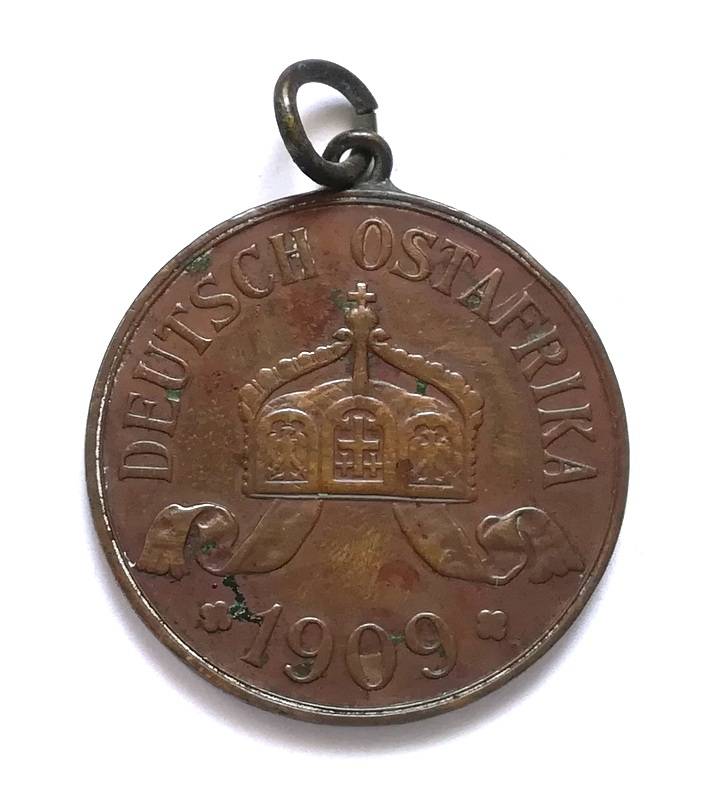 GERMAN EAST AFRICA 5 HELLER 1908J *MOUNT*t*