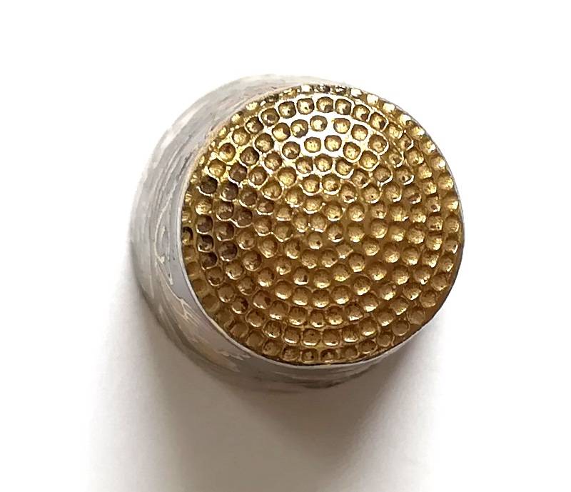 CLOISONNE THIMBLE- BUTTERFLY