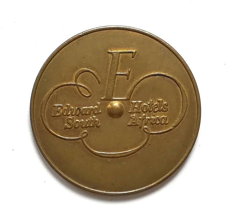 SOUTH AFRICA "EDWARD HOTEL" TOKEN 33MM