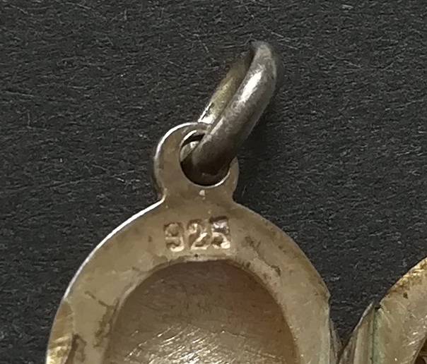 STERLING SILVER LOCKET 12X15MM 2,2 GRAMS