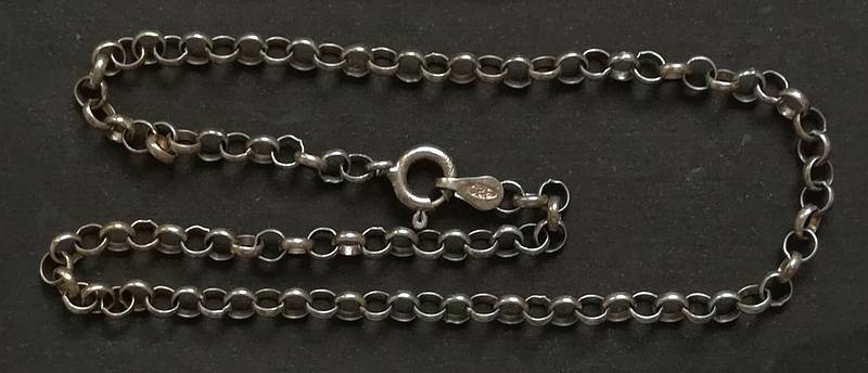 STERLING SILVER ITALY CHAIN 3.3G 250MM