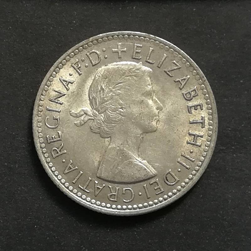 AUSTRALIA 1958 SILVER SHILLING