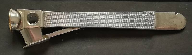 830 SILVER CIGAR CUTTER 135MM