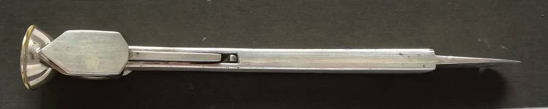 830 SILVER CIGAR CUTTER 135MM
