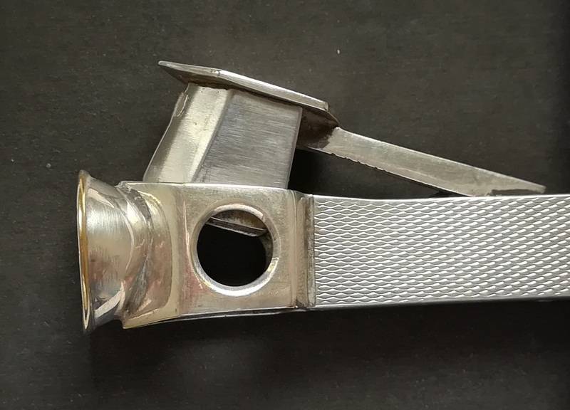 830 SILVER CIGAR CUTTER 135MM