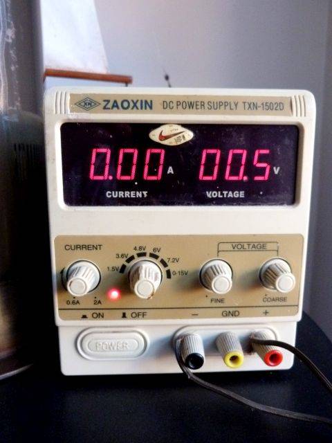 DC POWER SUPPLY .TXN-11502D. ZAOXIN