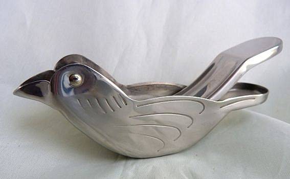 VINTAGE LEMON SQEEZER BIRD, METAL