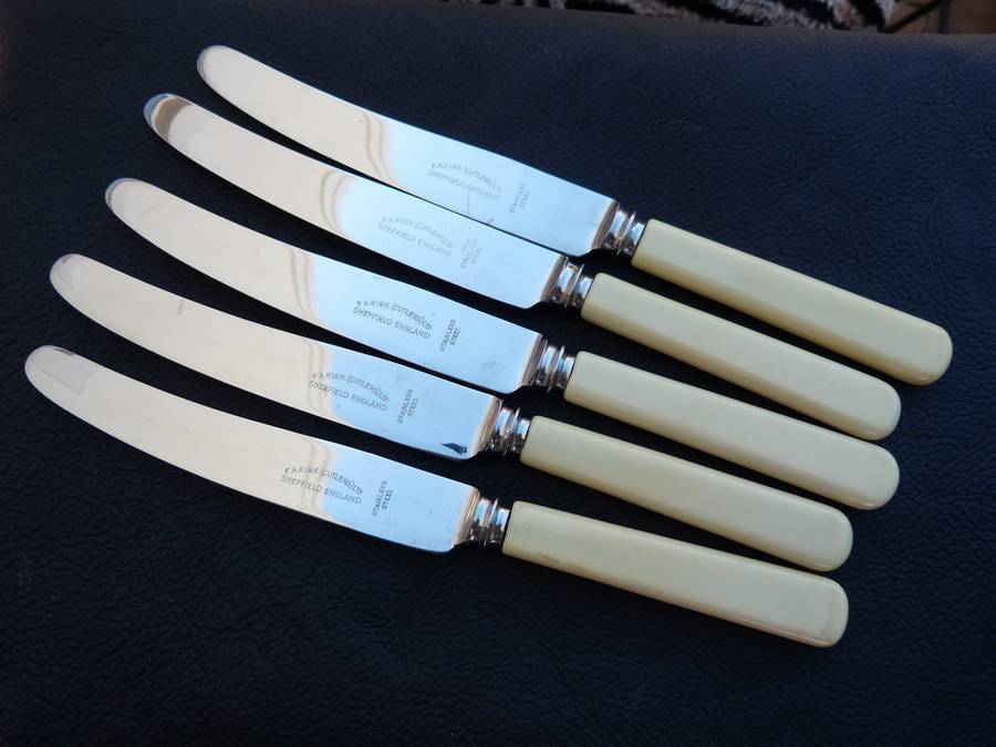 VINTAGE KNIFES,EXCELLENT CONDITION. F.A.KIRK, CUTLERS../ SHEFFIELD.ENGLAND