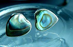 LOVELY EARRINGS/STUDS IN HEART SHAPE