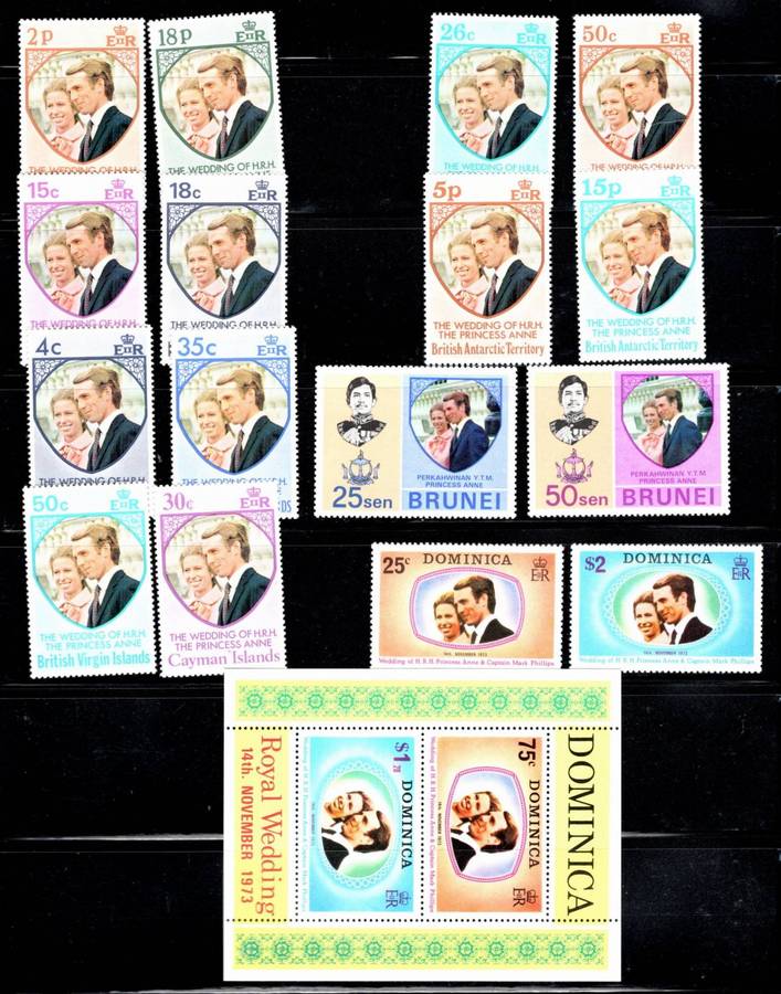 1973 ROYAL WEDDING (5 Pages)