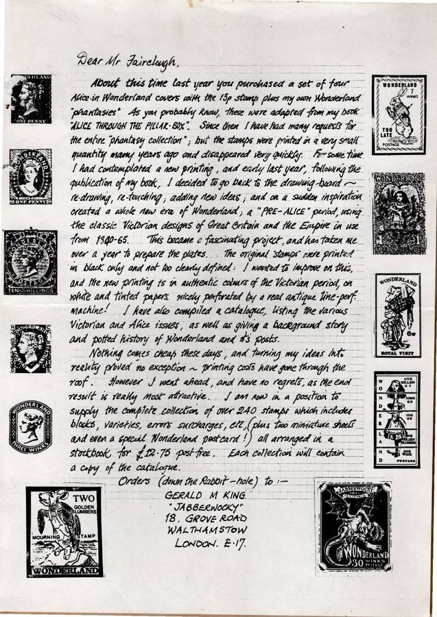 GREAT BRITAIN - ALICE IN WONDERLAND Cinderella