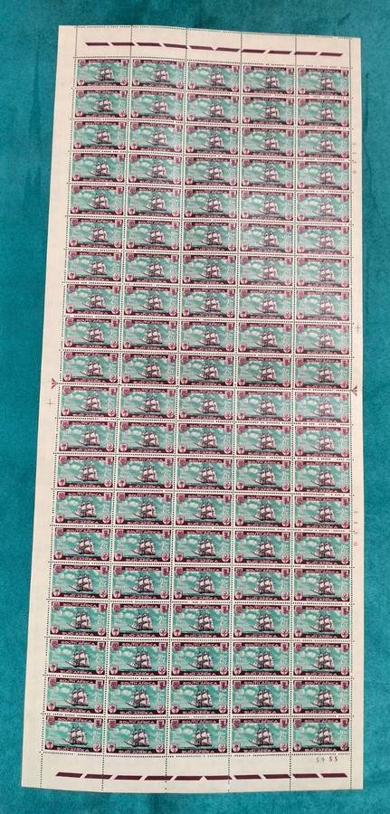 SOUTH AFRICA (1962) FULL SHEET