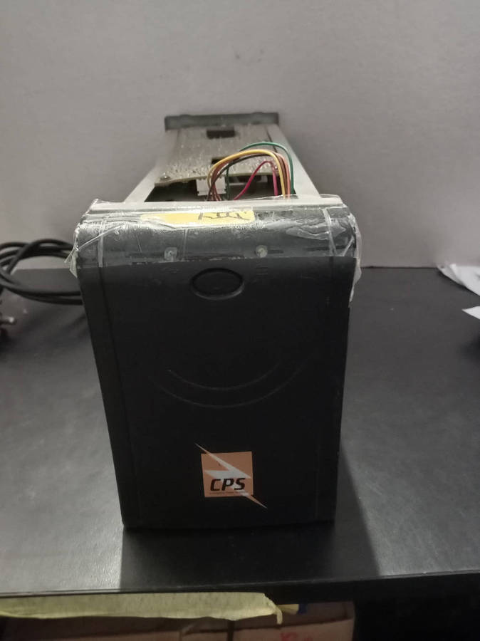 CONTINUOUS POWER SYSTEMS BACKUP CPU. NOT WORKING. INSURANCE SALVAGE.