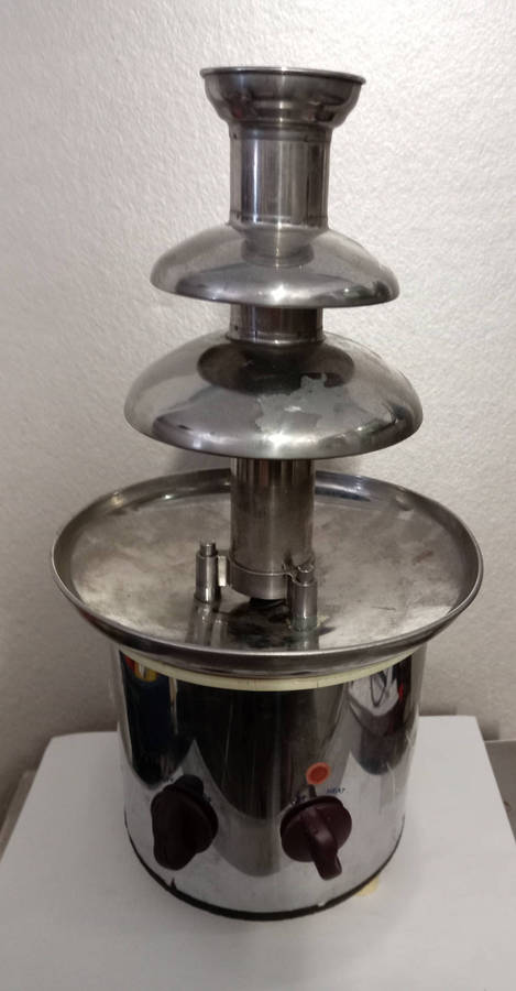 Chocolate Fountain.  Base broken
