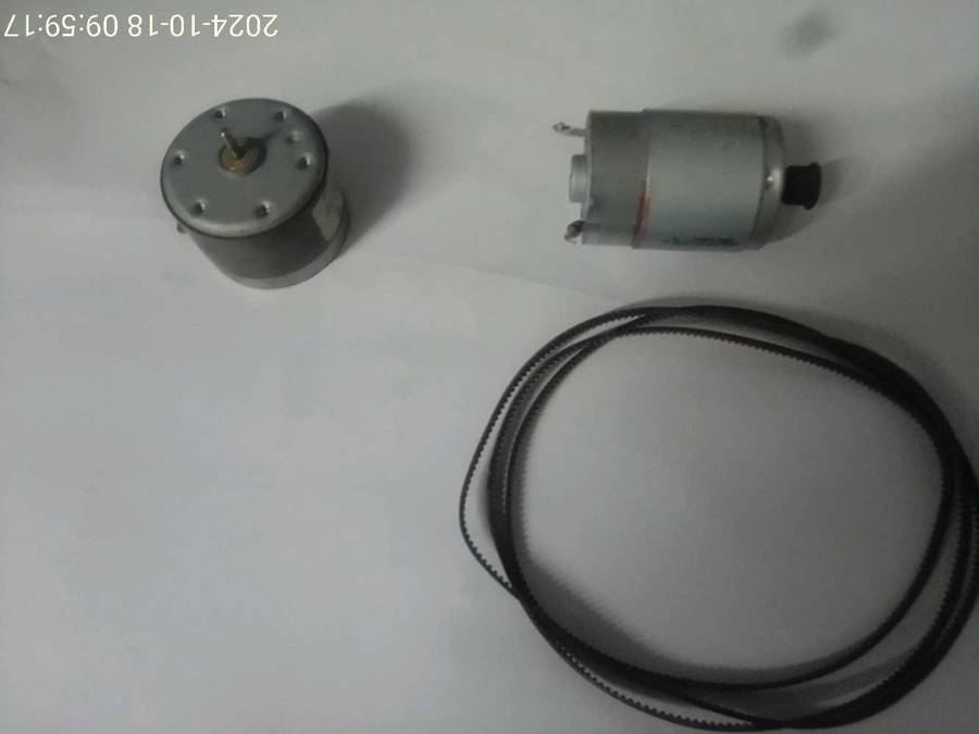DC spindle motors: 24V and 9V.