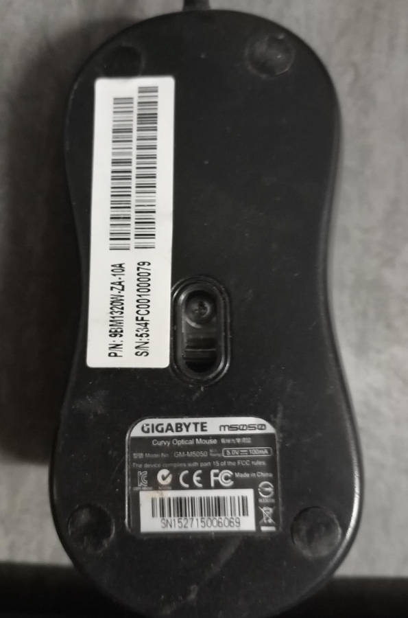 KEYBOARD AND MOUSE: WINX MODEL WX-CO102 / GIGABYTE