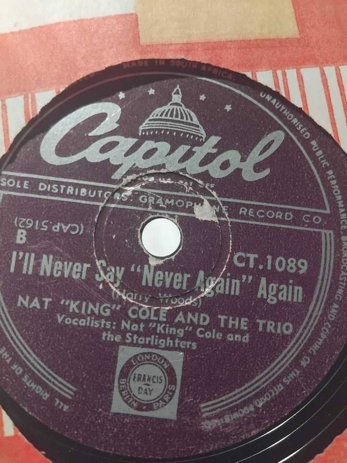 VINTAGE 10 INCH VINYL RECORDS. TEN AS PER DESCRIPTION.