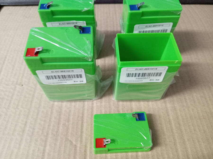 BATTERY CASES : Lithium 6v4ah Lead Acid. Total of 4 cases.