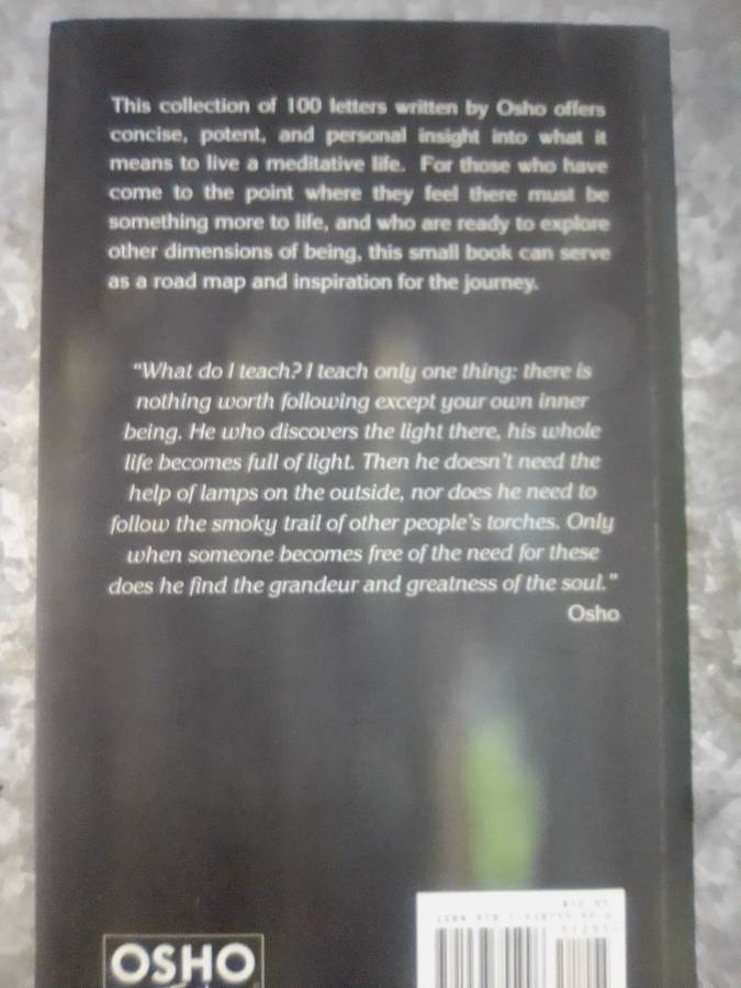 BOOK : " LIFE IS A SOAP BUBBLE "  - OSHO