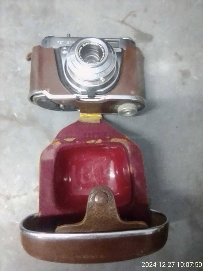 Kodak Retinette IA Camera in Leather Case.