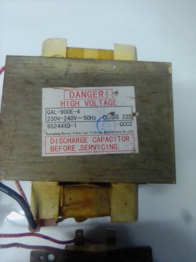 MICROWAVE TRANSFORMERS : R150 FOR BOTH.