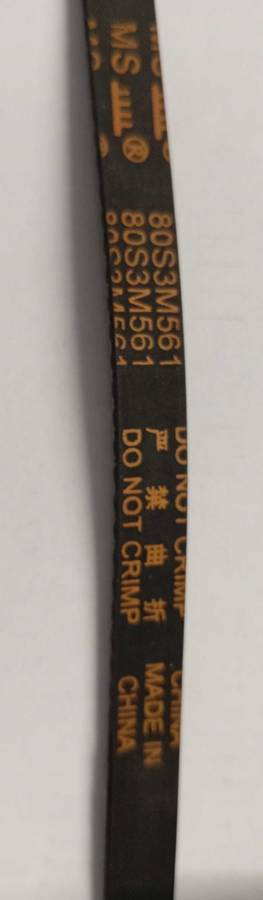 BREAD MAKER DRIVE BELT 80S3M561