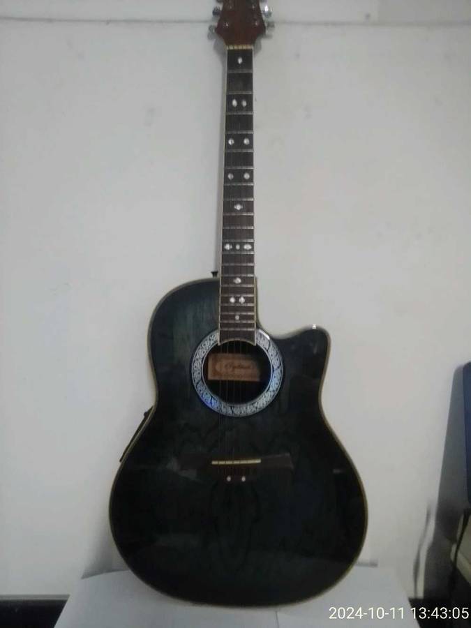 CRAFTMAN MODEL RY 35 BS GUITAR AND LEADS
