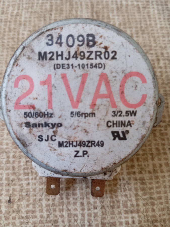 MICROWAVE SYNCHRONOUS MOTORS. AC 21V / AC30V AND 220V