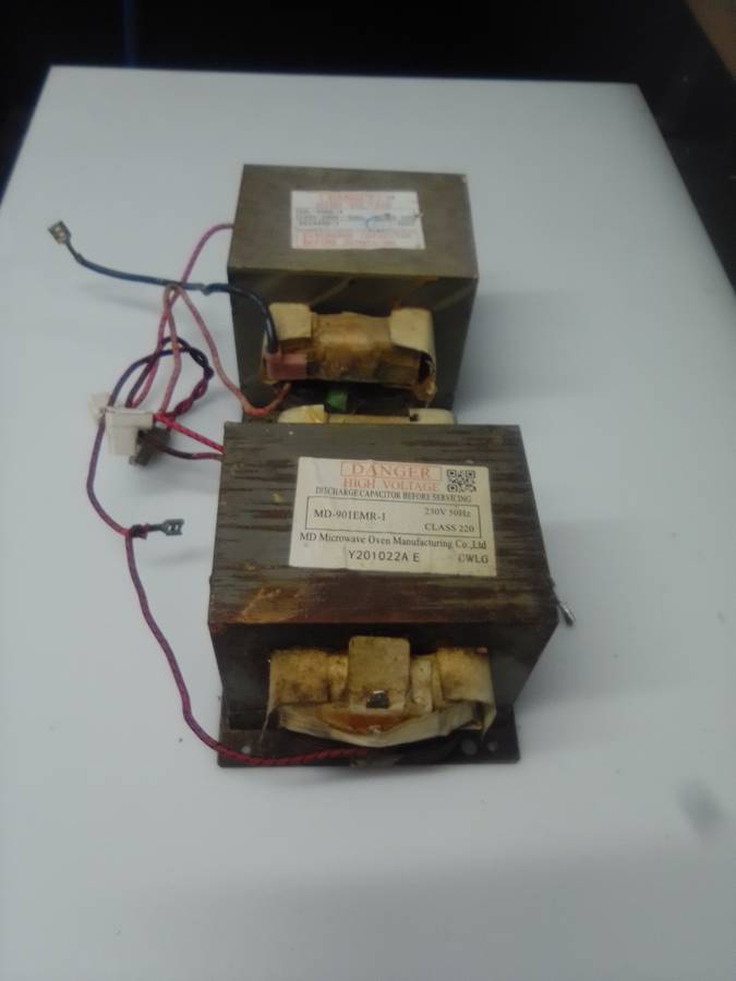 MICROWAVE TRANSFORMERS : R150 FOR BOTH.