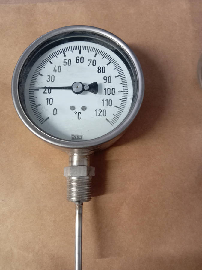 Wika Dial Thermometer - 0 - 120 Degrees Celsius