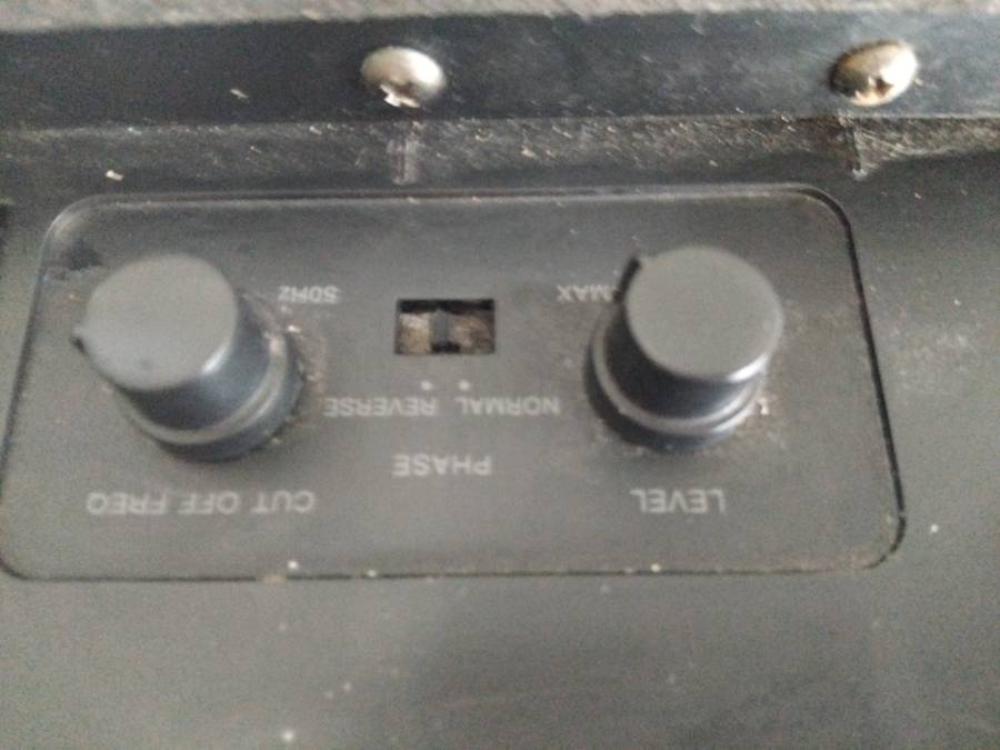 SONY ACTIVE SUBWOOFER  ( MODEL NO: SA-WM500 )