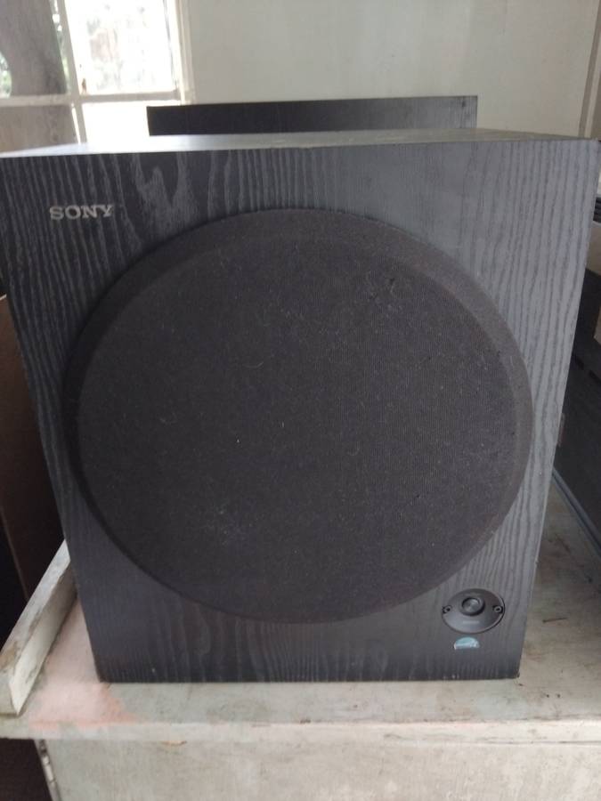 SONY ACTIVE SUBWOOFER  ( MODEL NO: SA-WM500 )