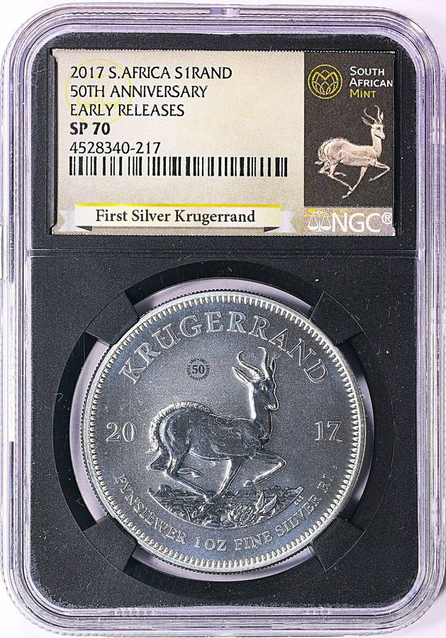 2017 SP-70 1oz Silver KR #50th Anniversary with MINTMARK-First Day of Issue# -grab a bargain